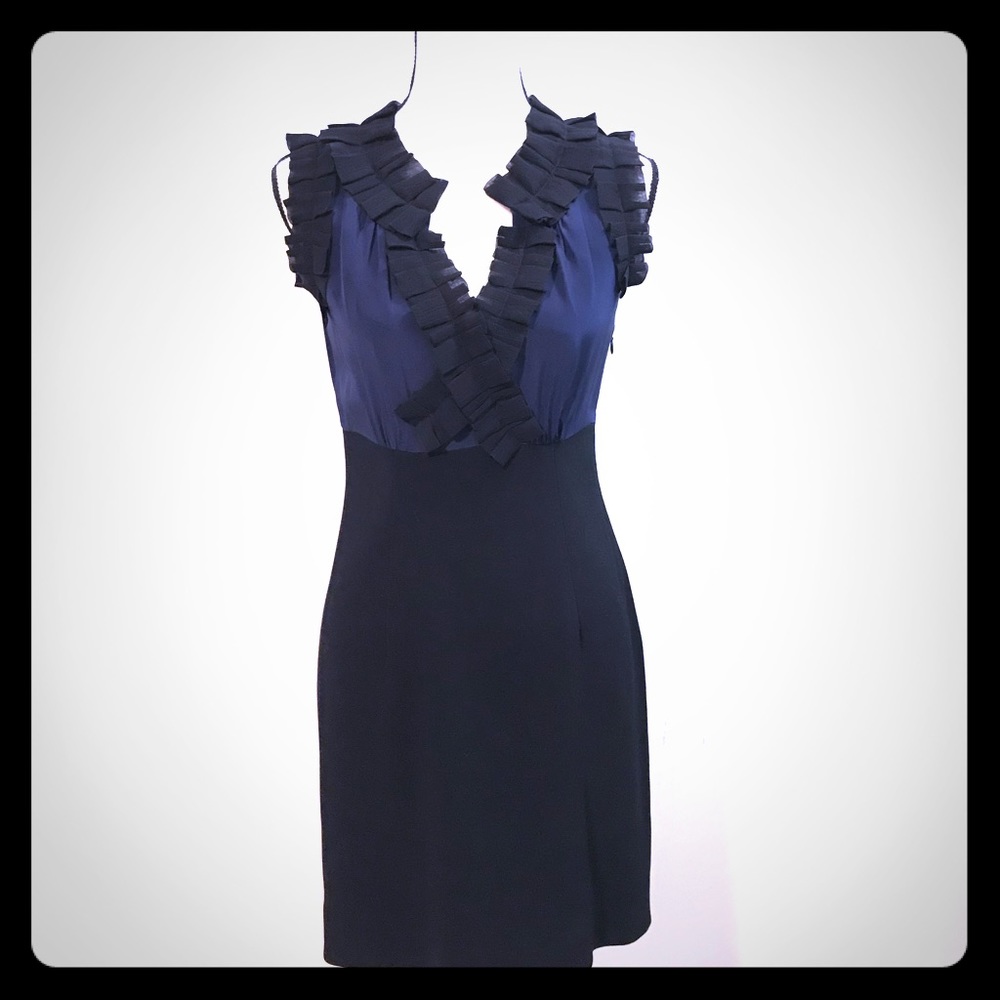 ‘Taylor’ color-block stretch sheath dress size 2